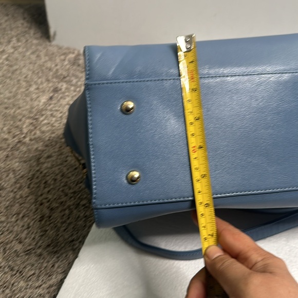 Gertchen Christine leather blue top handle cross body bag - Picture 11 of 11